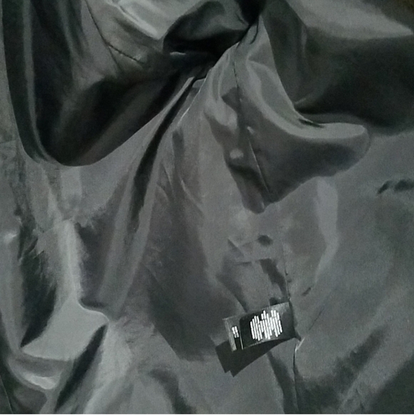 KENNETH COLE NY FAUX FUR DARK BROWN SHORT COAT VEGAN - Picture 7 of 10